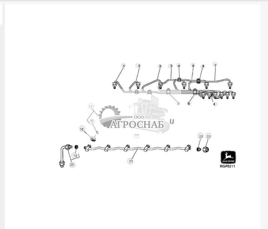 Fuel Injection Nozzles  Fuel Lines (6081) ( 